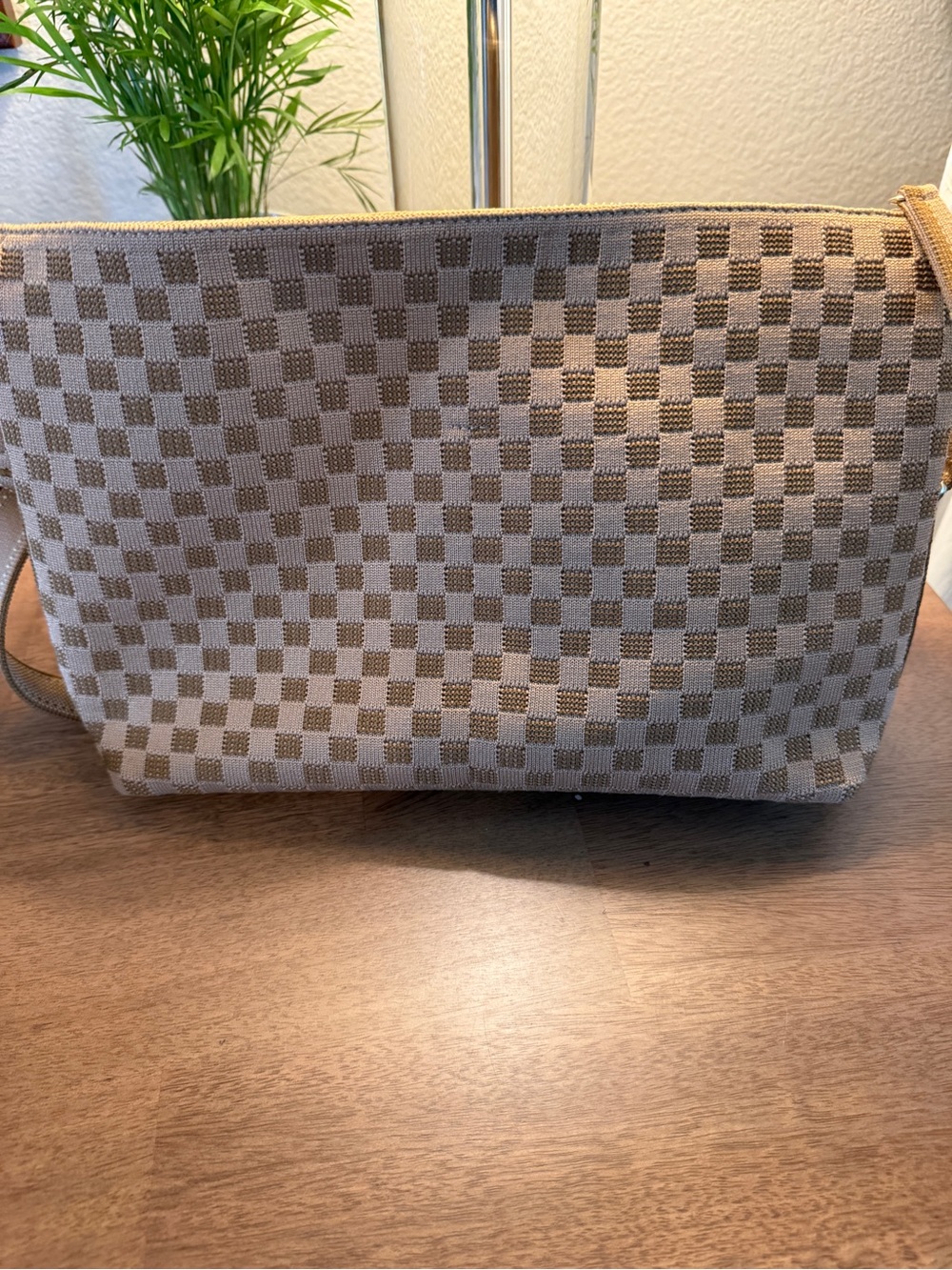 Rothy's The Daily Crossbody Handbag in Hazelnut (camel) - Picture 11 of 13